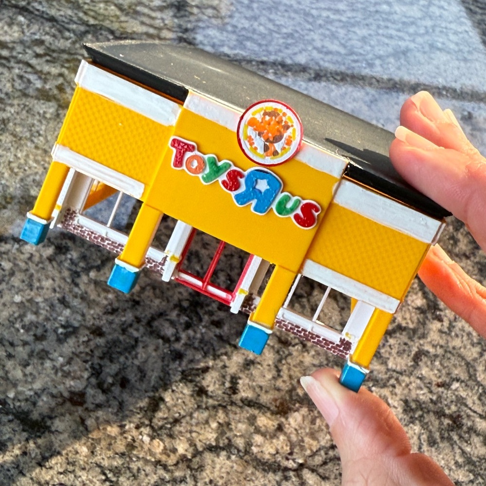 Nostalgia toys r Us diorama building miniature store  kids children commercial N